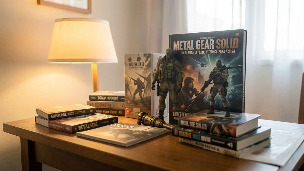 Detalhe fotográfico relacionado a Metal Gear Solid na Ordem Cronológica: Um Guia de Sobrevivência para a Saga